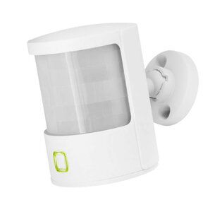 Bewegingssensor voor slimme systemen draadloos met meldfunctie en integratie wit kunststof voor binnengebruik