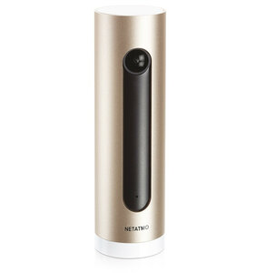 Beveiligingscamera voor binnen met gezichtsherkenning en inbraakalarm bedraad en draadloos staand