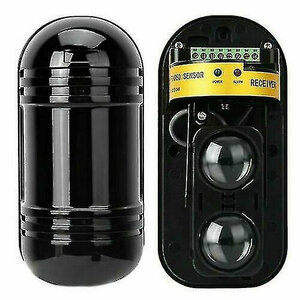 Bewegingssensor voor perimeterbeveiliging met dual beam infrarooddetectie en 100 meter bereik