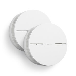 Slimme rookmelder voor woning met wifi verbinding en lange batterijduur set van 2 stuks