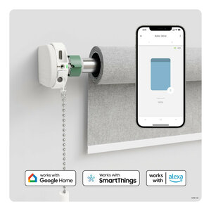 Rolgordijnmotor voor automatische bediening bestaande rolgordijnen met 433Mhz draadloze communicatie