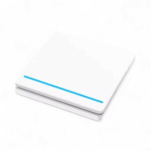 Draadloze RF Schakelaar voor verlichting en apparaten met 1 knop en compact formaat