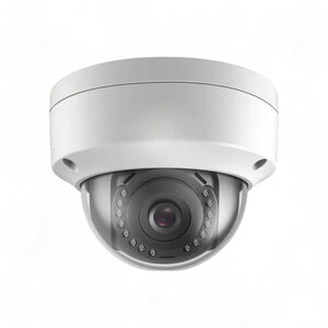 Dome beveiligingscamera binnen 4MP met nachtzicht 15m en microSD opslag, wit