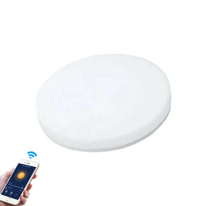 Plafonniere 18W 1500 lm dimbaar met WiFi, opbouwmontage, instelbare kleurtemperatuur wit