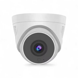 Beveiligingscamera dome 4MP voor plafondmontage, wit, met nachtzicht en Tuya-app