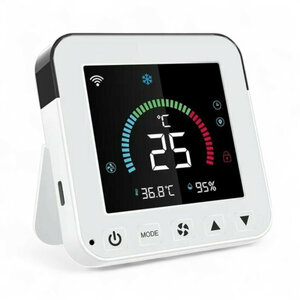 Airco afstandsbediening met wifi en infrarood voor warmtepomp en airco wit