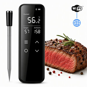 Wifi BBQ thermometer met LCD-display en alarmfunctie