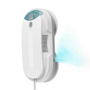 Raamrobot met appbediening, gyroscoopnavigatie en sproeifunctie, wit