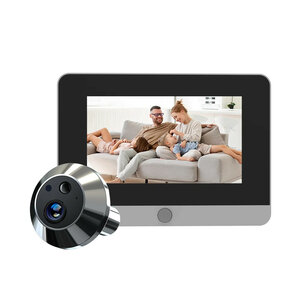 Deurspion met camera, 5 inch scherm, wifi en bewegingsdetectie