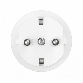 Compacte tussenstekker voor KlikAanKlikUit systeem met schakelvermogen tot 2300 watt geschikt voor moeilijk bereikbare plekken