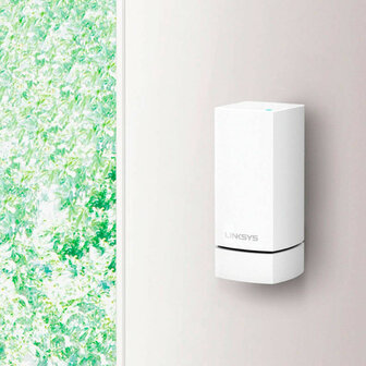 Muurbevestiging voor Linksys Velop Mesh systemen geschikt voor tripple band en dual band