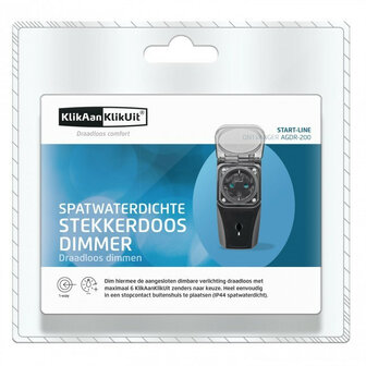 Slimme tussenstekker met dimmer voor buitengebruik KAKU AGDR 200