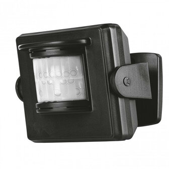 Bewegingsensor voor buiten en vochtige ruimtes met instelbare sensorhoek en bereik van zes meter