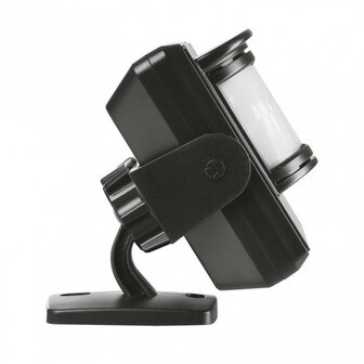 Bewegingsensor voor buiten en vochtige ruimtes met instelbare sensorhoek en bereik van zes meter