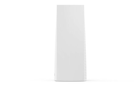 Mesh router voor Wi Fi netwerk met tri band technologie en app bediening wit staand ontwerp mesh netwerk