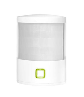 Bewegingssensor voor slimme systemen draadloos met meldfunctie en integratie wit kunststof voor binnengebruik