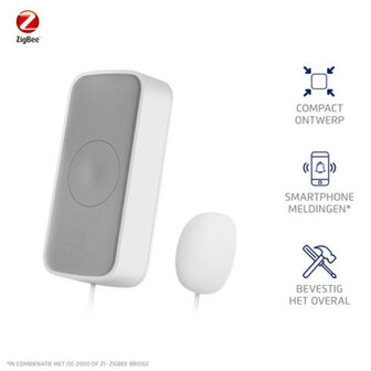 Lekkage sensor voor KlikAanKlikUit systeem met water en luchtvochtigheidsdetectie