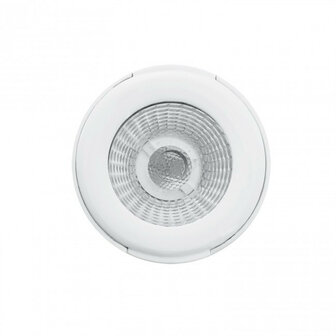 Led spot voor binnenverlichting met GU10 fitting dimbaar warm wit licht kunststof behuizing en draadloze bediening 433Mhz energielabel A plus