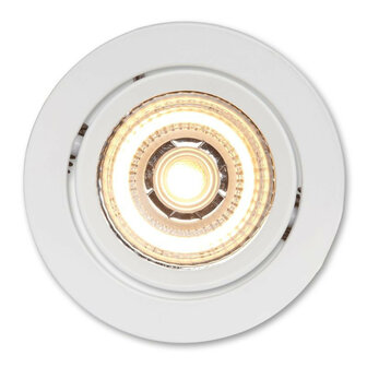 Inbouwspots voor plafond met leddriver warm wit licht compatibel met Philips Hue systeem