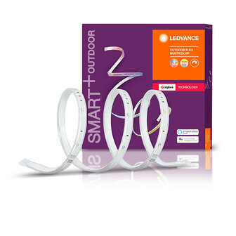 Ledstrip voor buitenverlichting met Philips Hue integratie dimbaar en IP65 bescherming 16 miljoen kleuren 4 9 meter