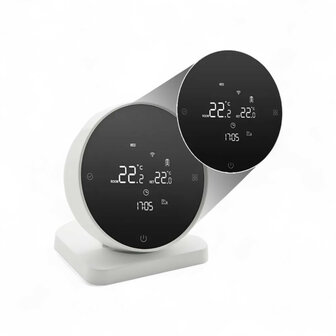Draadloze thermostaat voor CV installatie met touchscreen spraakbesturing en app bediening
