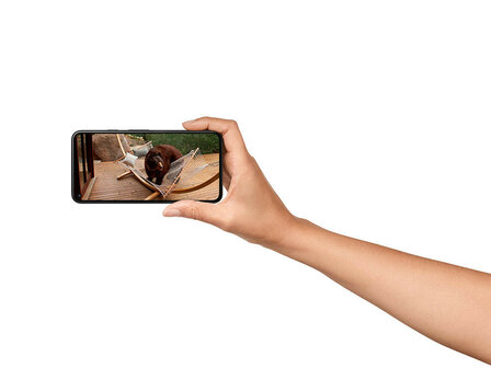 Camera voor binnen en buiten met IP54 weerbestendig ingebouwde batterij en floodlight verlichting