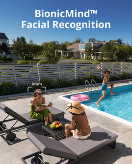 Basisstation voor Eufy camera systeem met 16GB opslag uitbreidbaar tot 16TB en gezichtsherkenning