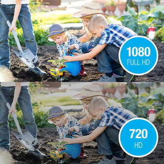 Smart camera voor huis en kantoor met privacy modus en tweeweg audio van Ezviz C6T