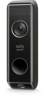 Deurbel voor gebruik met Eufy Homebase 2 of 3 met dual camera en 2K HDR beeldkwaliteit