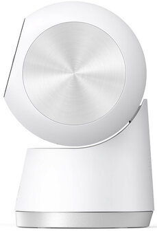 Camera voor binnen met twee lenzen 360 graden pan 75 graden tilt helder nachtzicht en bewegingsdetectie