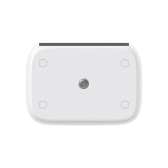 Buitencamera voor bewaking met 2K beeld en ingebouwd zonnepaneel wit IP67 waterdicht