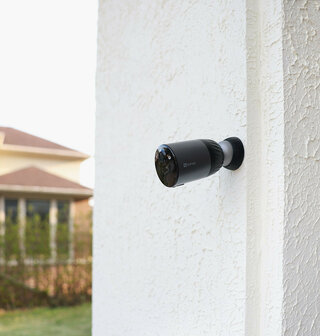 Buitencamera voor beveiliging met 4K resolutie en oplaadbare batterij en bewegingsdetectie