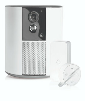 Beveiligingscamera voor binnen met raam en deursensor en back up batterij van Somfy