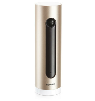 Beveiligingscamera voor binnen met gezichtsherkenning en inbraakalarm bedraad en draadloos staand