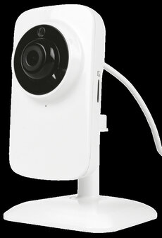 Wifi IP Camera voor binnengebruik met nachtzicht tot 10 meter en HD beeldkwaliteit