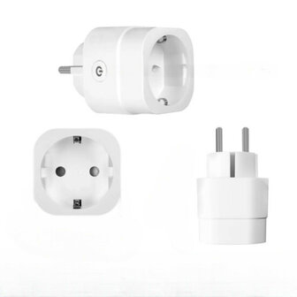 Slimme stekker voor verlichting met WiFi bediening dimbaar 220V 200W via Tuya app spraakbesturing