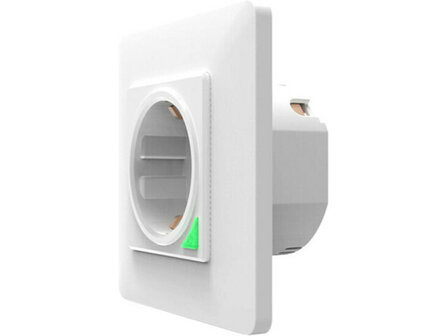 Inbouw stopcontact voor smart home met wifi app bediening maximale belasting 16 ampere