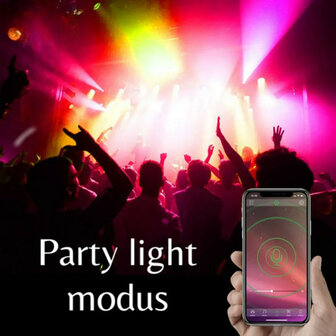 Wifi schijnwerper buitenverlichting met RGBCW kleuren en 50 watt vermogen waterdicht IP66