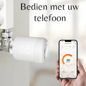 Slimme Programmeerbare Radiatorknop Excl. noodzakelijke Gateway &amp;amp;quot;Expert&amp;amp;quot;