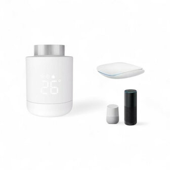 Radiatorknop voor verwarming met wifi bediening zonder gateway