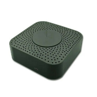 luchtkwaliteitmeter voor binnen met wifi en spraakbediening meet co2 pm25 en tvoc