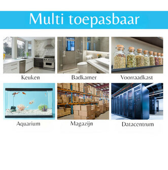 Waterlekkage sensor voor Zigbee systeem met waterdicht ontwerp en lange batterijduur