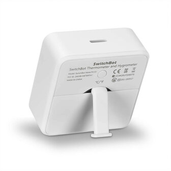 Thermometer en Hygrometer voor gordijnbediening met Bluetooth en magnetische bevestiging binnengebruik