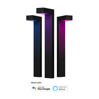 Outdoor pad verlichting starterkit tuin met Bluetooth bediening laagvoltage