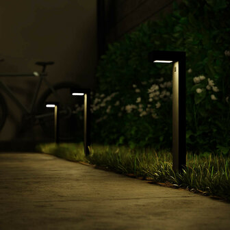 Outdoor pad verlichting uitbreiding buiten met Bluetooth bediening en 300 lumen lichtsterkte