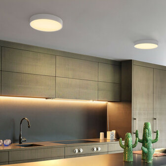 Plafondlamp voor slimme verlichting met Zigbee 3 0 dimfunctie warm wit grote fitting E27