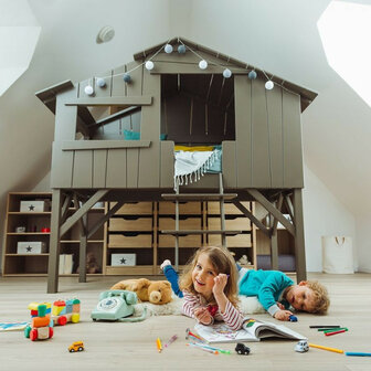 Slimme rookmelder voor woning met wifi verbinding lange batterijduur en sirene set van drie stuks
