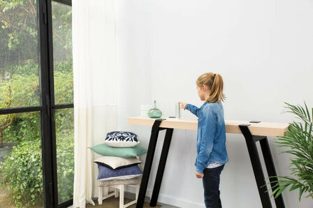 Weerstation voor binnen en buiten met WiFi verbinding en CO2 temperatuur en vochtigheidsmeting