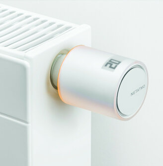 Radiatorknop voor zoneverwarming met opentherm en open raam detectie met AA batterijbediening