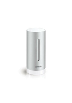 Binnenmodule voor Netatmo systeem met draadloze verbinding en RVS behuizing voor binnenklimaatmonitoring